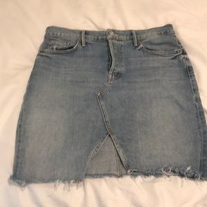 MOTHER denim skirt